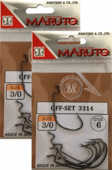 Anzol Maruto Off-Set 3314 N 3/0