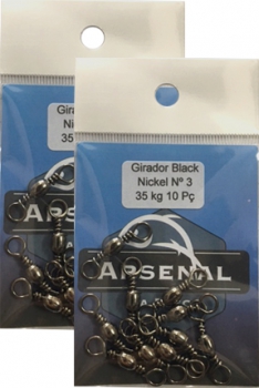 Girador Arsenal Black Nickel N 7