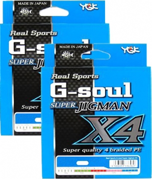 Linha YGK G-Soul Super Jigman X4 40LBS 300MTS