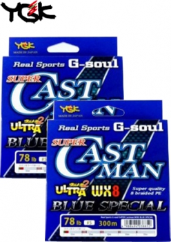 Linha YGK Ultra Castman WX8 Blue Special PE #3 200MTS