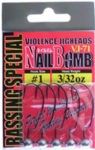 Jig Head Decoy Nail Bomb VJ-71 #1 3/32oz