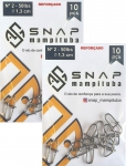 Snap Mampituba Reforado N 2 - 50LBS Pcte c/10 unidades