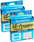 Linha Shimano Kairiki 8 Fios Multi Color 150MTS 20LBS